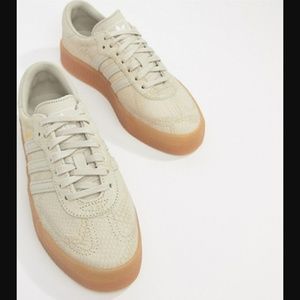 Adidas sambarose platform shoe